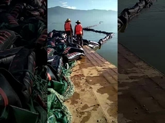 2型シルトカーテンブーム浮遊ポート 1型タージディティカーテン設計 オイル収納