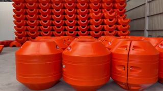 HDPE 浚渫パイプフロート究極の浮力ソリューション