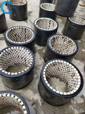 16インチ12"浸水許容ポンプ陶磁器の最も粗い海鉱山状態のためのゴム製排出のホース