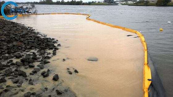 水水の浮遊沈殿物のカーテンのバッフルの透過性の沈泥のカーテンの濁り度制御