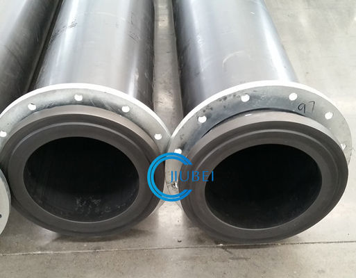 海洋および鉱山用途向けの黒色 UHMWPE 浚渫パイプ