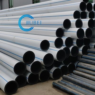 水供給 掘削 HDPE パイプ 白黒 共同挤出 優れた衝撃耐性 / 鋼のフレンズ接続