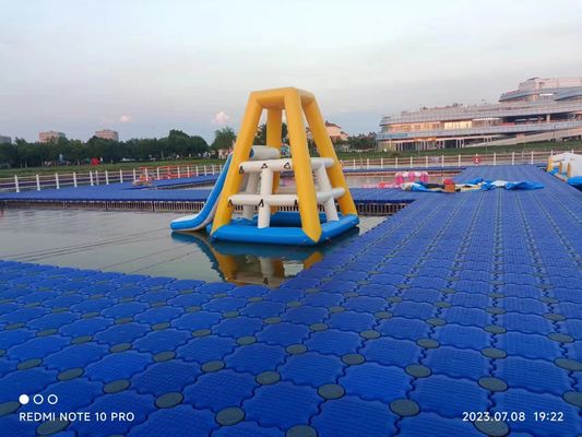 容易な設置 容量 PE 浮遊ポントン ボートドッキングのための努力なし